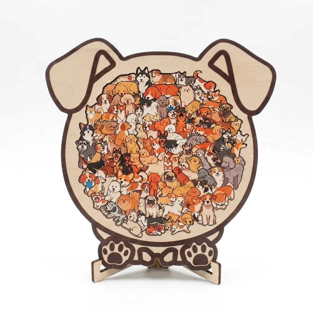 Pawmori™  Wooden Puzzle