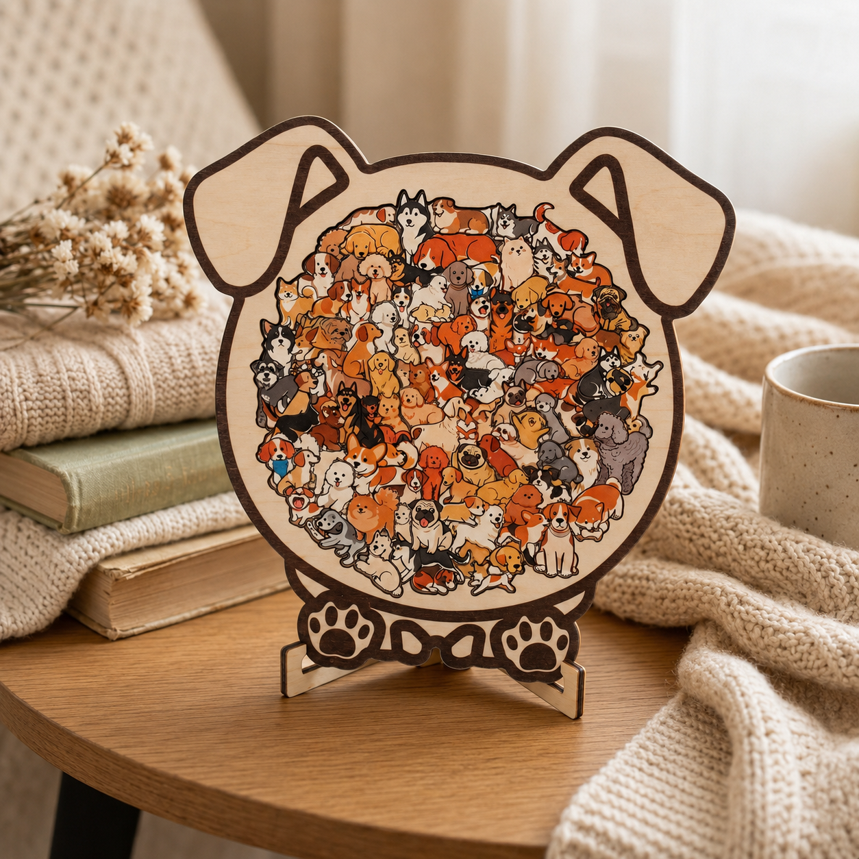Pawmori™  Wooden Puzzle