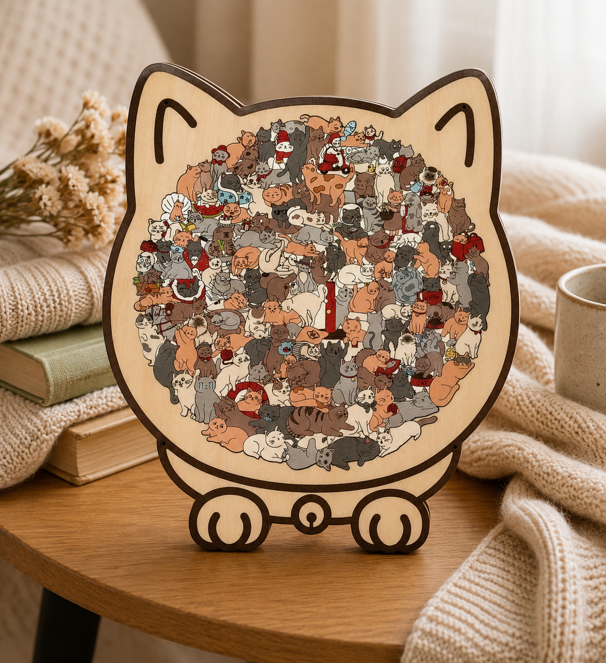 Pawmori™  Wooden Puzzle